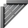Generico Organizer Lavello Angolo, Porta Spugna Triangolare Antiruggine | Scolapiatti Angolare Per Utensili Da Cucina, Spugne, Sapone, Lavaggio Da Cucina