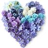 PacuM Fiori Finti Artificiali Teste di Fiori Simulati 40 Pezzi Multicolore Simulazione Fiori Decorativi Artificiali Fiori Finti Artificiali Teste Teste Fiori Artificiali Decorazioni DIY Matrimonio (Viola)