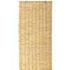 DiKasa Arella in bambù con Carrucola 100x260 cm, Tapparella a Rullo in Cannetta di bambù Naturale, Set 5 Pezzi, Tenda per Finestre e Porte con Sistema a Corda e Regolazione Manuale