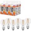 OSRAM Lampada LED Lampadina a forma di stella A 60 Filamento 5,9W Trasparente E27