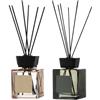 IlGruppone Set 2 Pezzi Diffusori Ambiente con Bastoncini Profumatori Casa 2 Fragranze 200 ml o 500 ml