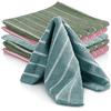 com-four® 6x panno in microfibra, panno morbido per asciugare | panno per la pulizia della casa in microfibra - panno per la pulizia di vetri - cucina e bagno