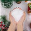 Yukiyi 200 g di Natale artificiale fiocchi di neve finti decorativi fiocchi di neve artificiali fiocchi di neve finti decorativi fiocchi di neve decorazione natalizia decorazione invernale decorazioni