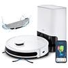 MEDION Robot Aspirapolvere X20 SW (MD111415), Robot aspirapolvere e lavapavimenti, Robot aspirapolvere lavapavimenti con mappatura laser, Aspirapolvere robot con svuotamento automatico