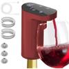 Peufcmi Elettrico Vino Decanter Aeratore Dosatore - Dispenser Vino Ricaricabile | Decanter Elettrico PerVino Per Gin Rum Whisky Vodka Liquori Alcolici DrinkVino
