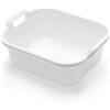 Addis bacinella Rettangolare con Manici, plastica, White, 39 x 32 x 14 cm