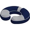 Surwin Regolabile Cuscino Antidecubito Ciambella per Sedersi, Cuscino Ergonomico Sedia Ufficio Cuscino Memory Foam Sedia per Gravidanza, maternità, Emorroidi (1 Pezzo,Tondo-Grigio)