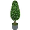 VKZ Albero Artificiale Decorativo a Forma Conica -Ideale per Casa, Ufficio e Arredamento Interni