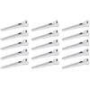 Abiyou 15PCS Clip di Tenuta in Acciaio Inossidabile, Clip per Sacchetti Cucina, Clip per Cibo Sacchetti, Mollette Chiudi Sacchetti, per Casa, L'ufficio, Scuola, Utensili da Cucina, Cibo(11.5CMx2CM)
