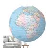 Generico Lanterne a tema viaggio, Decorazioni per feste con lanterne di carta - Lanterne di carta con mappa del mondo | Festa a tema di viaggio Mappa del mondo Ornamento del globo Decorazione del soffitto 'aul
