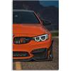 HALOUB Poster per auto sportive per BMW M4 F82 GTS Supercar Racing Car Pittura decorativa su tela, stampa artistica da parete e camera da letto, 30 x 45 cm
