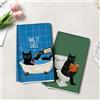 Generic 2 asciugamani da cucina divertenti con gatto carino, asciugamano da bagno super assorbente, strofinacci in microfibra per asciugare i piatti, strofinacci a nido d'ape per cucina bagno, regali per