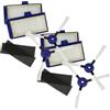 vhbw Set di Manutenzione da 12 Pezzi Compatibile con Rowenta Smart Force Extreme RR7157WH Robot aspiratore
