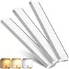 GWULC Luce LED Sottopensile Cucina Luci - 40CM Armadio Lampada Sensore Movimento | Ricaricabile tramite USB con Tre Temperature di Colore e Dimmer Regolabile 40 cm Confezione da 2 Adatta per Cucine e Pareti