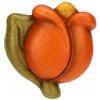 THUN Magnete con tulipano in ceramica Country