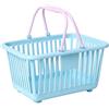 Generic Mini cestino per la spesa, portatile, con manici, per bambini, snack, 13 cm | Piccolo cestino per la spesa, sostituto dell'organizer portatile, può contenere giocattoli, snack, scrivania, bagno, cucina