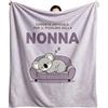 Generic Regalo Nonna, Coperta Nonna, Festa Dei Nonni Idee Regalo, Compleanno | Regali per Nonna, Nonna Idee Regalo, Festa dei Nonni, Festa Dei Nonni Idee Regalo Personalizzati, Flanella, 130x150 cm