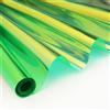 GEEKHOM Jelly Vinile - Pellicola in PVC trasparente e dicroica, 30 x 150 cm, tessuto olografico impermeabile, per cucito e plotter, adatto per borse, fiocchi, fai da te e decorazioni fai da te (verde)