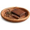 Bruislard Cestini portaoggetti rotondi in rattan per chiavi in rattan | Piccolo cestino decorativo in vimini intrecciato, impilabile, portachiavi in vimini, vassoio portaoggetti per tavolino da