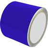 INDIGOS UG - Strisce Decorative 10m x 8cm - Blu Brillante Lucido - Modellismo di Auto, Moto, Barche, Strisce Laterali, Strisce adesive, Tuning, Car Wrapping, Strisce di Rivestimento per Auto