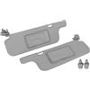 TKSE Visiera Parasole, Coppia di Alette Parasole Specchietto ABS Grigio con Blocco Solare per Auto con Guida a Sinistra E120 E130 2001‑2007 di Nona Generazione