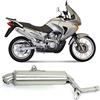 MOTOTOPGUN arrow scarico race paris dacar inox compatibile con honda xl 600 v transalp 1987 1988 1989 1990 1991 1992 1993 1994 1995 1996 1997 mototopgun