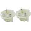 Snugawarm 2 portalampada per freno 90069-81014 per toyota per yaris presa lampada freno in plastica 9006981014 Direct Fit sostituzione 2-Pack supporto fanale posteriore per toyota per yaris 2001-2005 lampadina