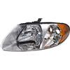 EDA PREMIUM auto Fari anteriori Sinistra 4857701AB compatibile per CHRYSLER VOYAGER, 01-07 senza luci