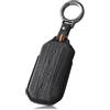 OFF WE GO Cover Chiave Pelle per Chery Omoda 5 Jaecoo 5 J8 J9 Tiggo, Nero | Protezione 360° antigraffio per telecomando. Guscio Chiavi con portachiavi . Segnale non bloccato, aderenza 1:2.