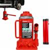 STREND PRO Premium Cric idraulico a bottiglia 12 t, altezza di sollevamento 210-415 mm, cric compatto per auto, garage e officina