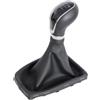 Qsnfda Pomello Cambio Dell'auto per Opel Manopola Pomello Cambio | Manopola MT A 5/6 Velocità Con Cuffia Per Ghetta Per Astra Per Sostituzione Diretta Per J(5 speed)