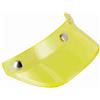 Psytfei Visiera Parasole per Casco Moto, Visiera Parasole per Casco, Visiera Regolabile a Tre Bottoni per Casco Moto Vintage (Yellow)