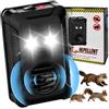 Electri-HQ Scaccia Martore Auto Ultrasuoni, Repellente Motore con LED Lampeggiante | Repellente roditori auto a ultrasuoni con LED, sensore vibrazione, USB/12V per vano motore, garage e giardino