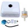 Atunee Serbatoio carburante 6,5 L per Honda GX240 GX270 GX340 GX390 GX420 | Kit serbatoio benzina con filtro per Harbor Freight 420 GB Kart per Champion 240 cc 420 cc motore e tappo serbatoio