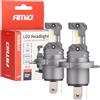 AMIO Lampadine a LED per auto serie HYBRID H4 H19 6000K Canbus 60W - AMIO-04114