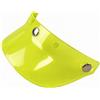 Ronyme Visiera con 3 Bottoni a Pressione, Verde Fluorescente | Trasparente, Curva, Visiera a Tre Bottoni, per