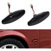 Hacreyatu 2 Pz Indicatore di direzione a LED per Jaguar S-Type 1999-2007 per Jaguar XK8/XKR 1996-2005 per Jaguar XJ 2003-2006 (Nero)