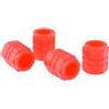 Generic 4*Cappucci valvola pneumatici fluorescenti - pezzi Cappucci valvola pneumatici fluorescenti Stelo Auto Universali tappi aria Copertura auto Auto Moto SUV Camion moto 5 colori Giallo Blu Verd