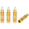 HOPESPANNER Coprivalvole A Proiettile 4 Pezzi 7x55mm Per Pneumatici | Antipolvere. Materiale Lega Alluminio, 7x55mm. Per Auto, Moto, Bici, Camion.Per Benz,Per Honda,Per Toyota,Per BMW