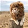 Ocastuted Parrucca da criniera di leone per gatto, copricapo per capelli di leone | per animali domestici, parrucca pelosa per Halloween, per costumi di Halloween, Halloween, Natale, Pasqua, cosplay