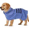 Nobleza Accappatoio per Cani in Microfibra con Velcro, Super Assorbente e Ad Asciugatura Rapida, Accappatoio per Cani e Gatti, Cinque Taglie, Morbido Asciugamano per Cani (S)(1)