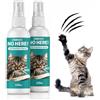 UNIHOC Set da 2 Spray Dissuasore per Gatti (120ml x 2) - Repellente Naturale per Evitare Che Il Gatto Graffi Mobili, Divani e Tappeti - Educatore per Gatti, Protezione Casa, Efficace e Sicuro