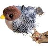 Generico Flappy Bird Cat Toy - Flapping Birds For Kittens | Interactive | Cats Exercise Toys All Breeds Play Activity With Touch Sensitive Catnip Chirp Tweet Motion Stimulating Entertainment Game