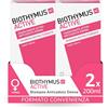 Biothymus Active Donna, Shampoo Anticaduta Ristrutturante, per Capelli Sfibrati, 2 Confezioni da 200 ml
