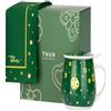 THUN SpA THUN CONFEZIONE TISANIERA E TOVAGLIETTA NATALE VERDE