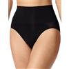 Schiesser Slip da Donna a Vita Alta Rio Shaping, Senza Cuciture, vestibilità Alta, Senza Cuciture, Modellanti, Nero_184015, 3XL