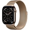 APPLE WATCH SERIES 11 GPS + CELLULAR 46MM CASSA TITANIO ORO CON LOOP IN MAGLIA MILANESE ORO - S/M