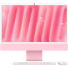 APPLE IMAC 24"RETINA DISPLAY 4,5K, CHIP M4 CON CPU 8‑CORE, GPU 8‑CORE, 16GB, 256GB SSD, ROSA