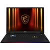MSI RAIDER 18 HX AI A2XWJG-854XIT INTEL CORE ULTRA 9 285HX COMPUTER PORTATILE 45,7 CM (18") UHD+ 32 GB DDR5-SDRAM 4 TB SSD NVIDI