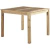 BIACCHI ETTORE SRL VERDELOOK Linea Acacia Tavolo Quadrato 80x80 cm H 75 cm Legno Naturale